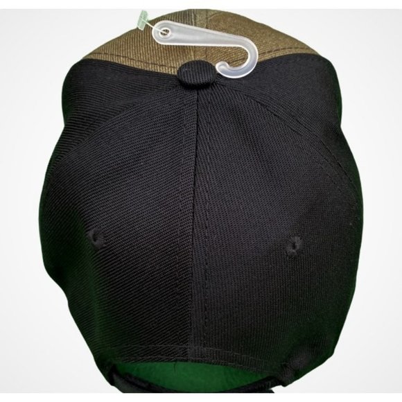 Kiss My Bass Camo Front Black Back Baseball Hat - Picture 3 of 4